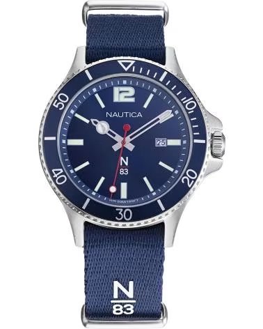 NAUTICA OROLOGIO NAUTICA NAPABS904 BLU DA UOMO AZUL