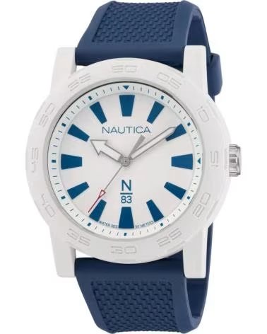 NAUTICA OROLOGIO NAUTICA NAPATF201 CON CINTURINO IN SILICONE BLU DA UOMO AZUL