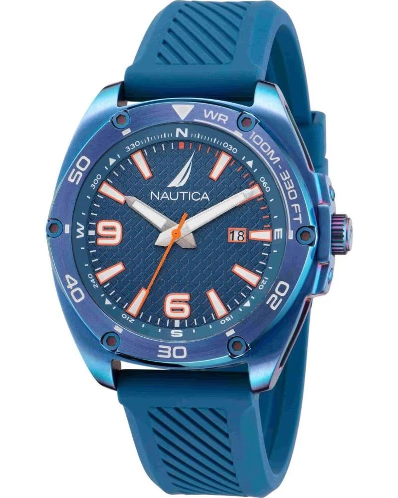 NAUTICA OROLOGIO NAUTICA NAPTCF201 BLU DA UOMO AZUL