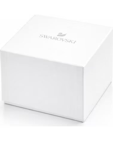 SWAROVSKI CORBATA SWAROVSKI NEGRA CON CLIP PLATEADO