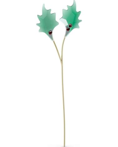 SWAROVSKI SWAROVSKI PENDIENTES DE HOJA VERDE