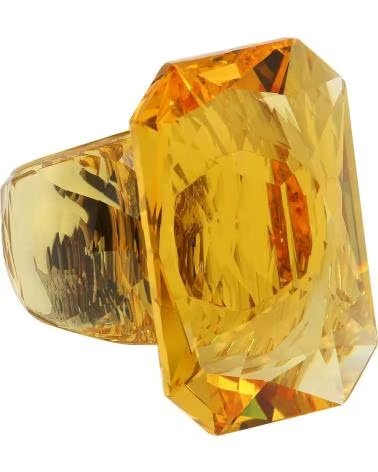 SWAROVSKI ANILLO SWAROVSKI GEMA ABSTRACTA DORADA TALLA 56