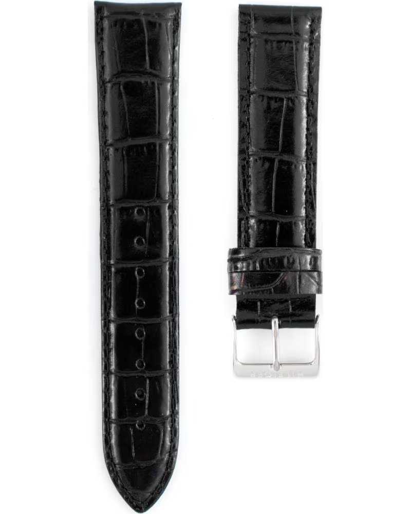 TOMMY HILFIGER TOMMY HILFIGER LEDER-UHRENARMBAND SCHWARZ NEGRO