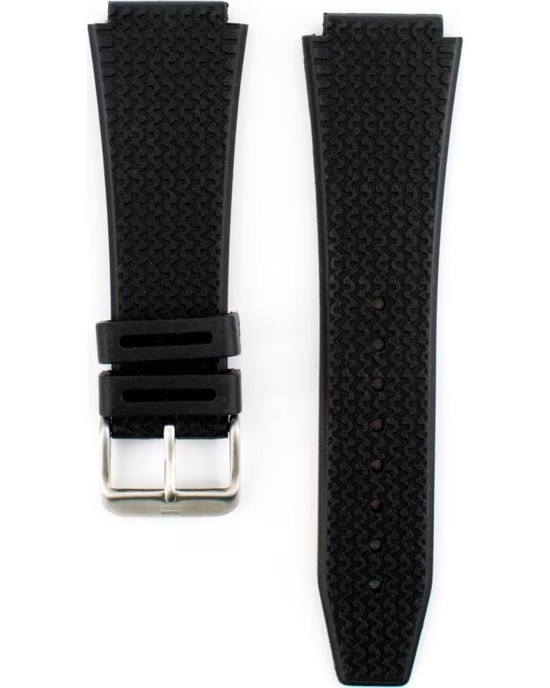 TOMMY HILFIGER TOMMY HILFIGER UHRENARMBAND SCHWARZ AUS GUMMI NEGRO