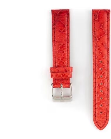 TOMMY HILFIGER TOMMY HILFIGER ROTES LEDER UHRENARMBAND ROJO