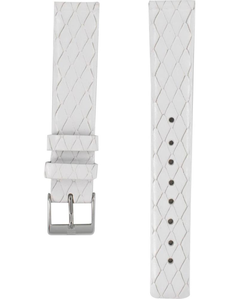 TOMMY HILFIGER CORREA DE RELOJ TOMMY HILFIGER BLANCO CUERO TEXTURIZADO CON HEBILLA METÁLICA BLANCO