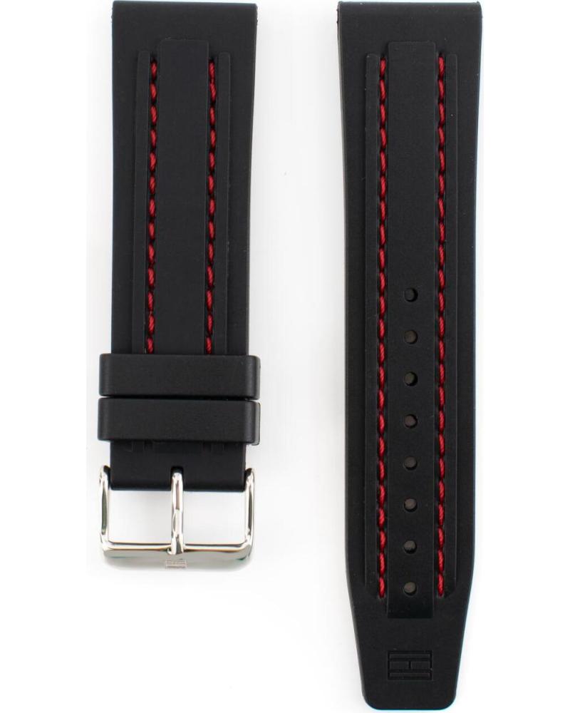 TOMMY HILFIGER CORREA DE CAUCHO NEGRO TOMMY HILFIGER PARA HOMBRE NEGRO