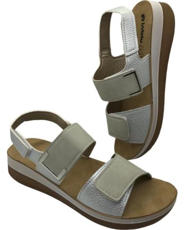 INBLU SANDALIAS CÓMODAS INBLU FT000030 CHIACCIO MUJER HIELO