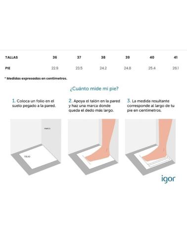 IGOR CHANCLAS IGOR MUJER S10318 SAND