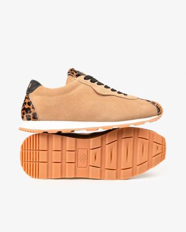 POPA ZAPATILLAS DEPORTIVAS POPA CON ESTAMPADO ANIMAL PRINT EN COLOR ARENA ARENA