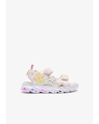 CONGUITOS SANDALIAS PLANAS NINA 260016 WHT BLANCO