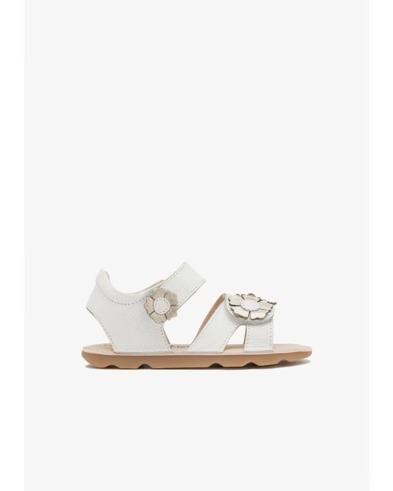 CONGUITOS SANDALIAS PLANAS NINA 334002 WHT BLANCO