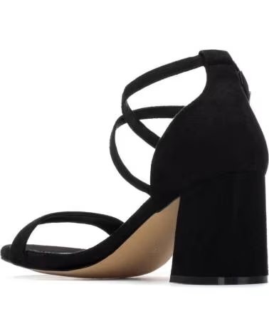 XTI ZAPATOS ZAPATOS MUJER SANDALIAS MODELO 145295 COLOR NEGRO