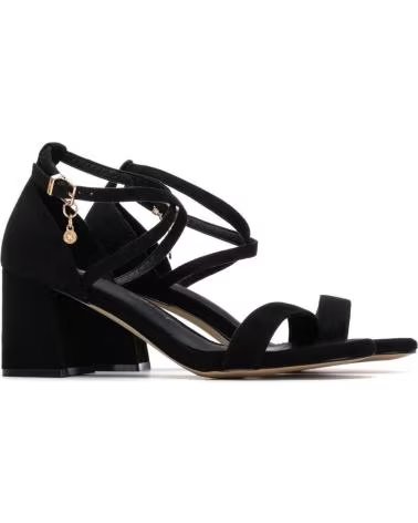 XTI ZAPATOS ZAPATOS MUJER SANDALIAS MODELO 145295 COLOR NEGRO