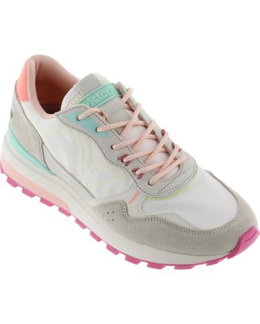 VICTORIA SNEAKER LUNA NYLON Y SERRAJE REF 1171485 BLANCO