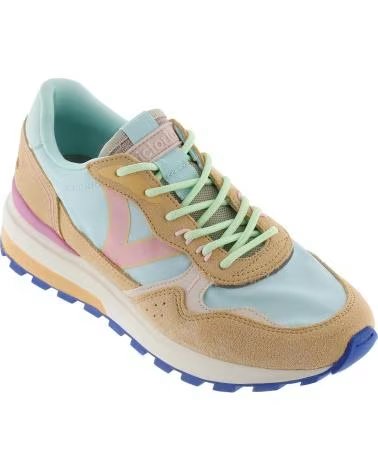 BASKETS VICTORIA CASUAL POUR FEMME MULTICOLORE CELESTE