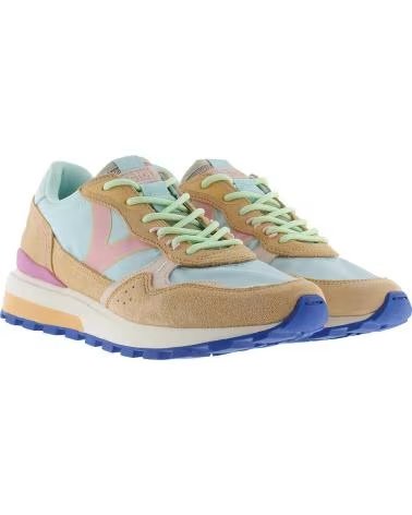 BASKETS VICTORIA CASUAL POUR FEMME MULTICOLORE CELESTE