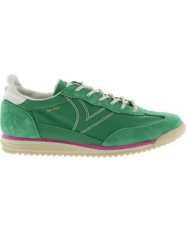 VICTORIA BASKETS VICTORIA SATURNO NYLON UNISEXE VERT VERDE