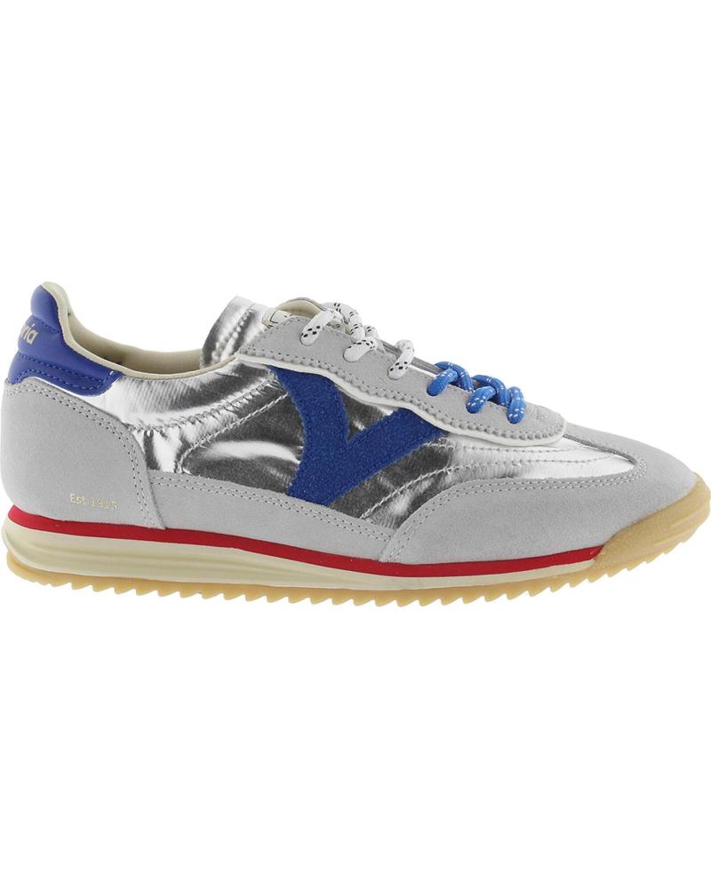 VICTORIA ZAPATILLAS DEPORTIVAS VICTORIA SATURNO PARA MUJER PLATA PLATA