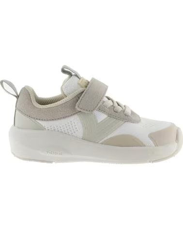 VICTORIA VICTORIA BARFUSS-SNEAKER KAI TRICOT FÜR KINDER WEISS BLANCO