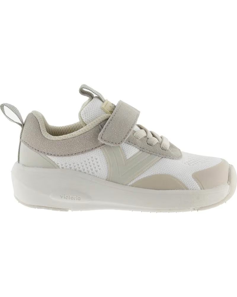 VICTORIA VICTORIA BARFUSS-SNEAKER KAI TRICOT FÜR KINDER WEISS BLANCO