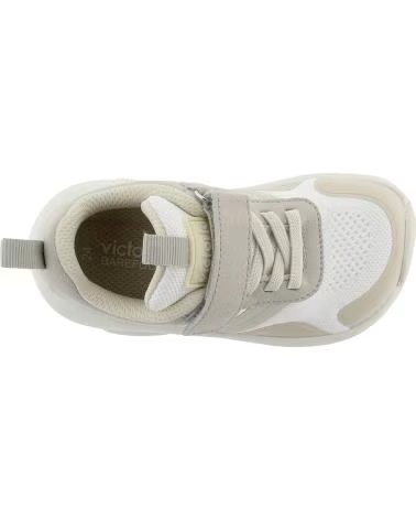 VICTORIA VICTORIA BARFUSS-SNEAKER KAI TRICOT FÜR KINDER WEISS BLANCO