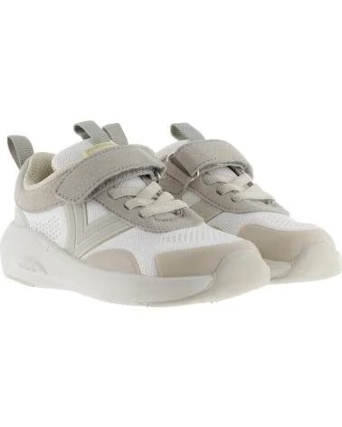 VICTORIA VICTORIA BARFUSS-SNEAKER KAI TRICOT FÜR KINDER WEISS BLANCO