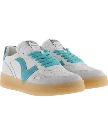 VICTORIA SCARPE DONNA VICTORIA 1257129 SEUL EFFETTO PELLE TURCHESE TURQUESA