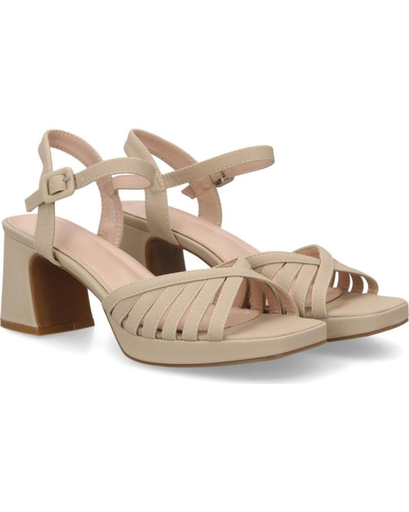 SPORT3PUNTO0 SANDALIAS DE TACÓN DE MUJER SPORT3PUNTO0 BEIGE VARIOS COLORES