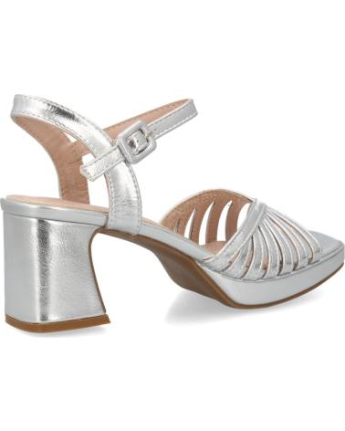 SPORT3PUNTO0 SANDALIAS DE TACÓN PLATEADAS PARA MUJER VARIOS COLORES