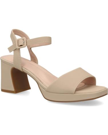 SPORT3PUNTO0 SANDALIAS DE TACÓN ANCHO BEIGE CON PLATAFORMA VARIOS COLORES