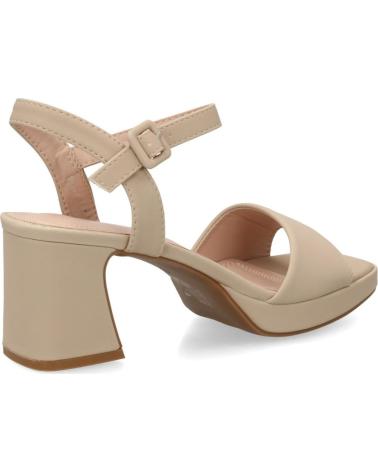 SPORT3PUNTO0 SANDALIAS DE TACÓN ANCHO BEIGE CON PLATAFORMA VARIOS COLORES
