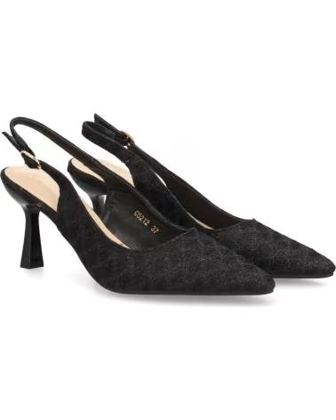SPORT3PUNTO0 SCHWARZE SLINGPUMPS FÜR DAMEN VARIOS COLORES