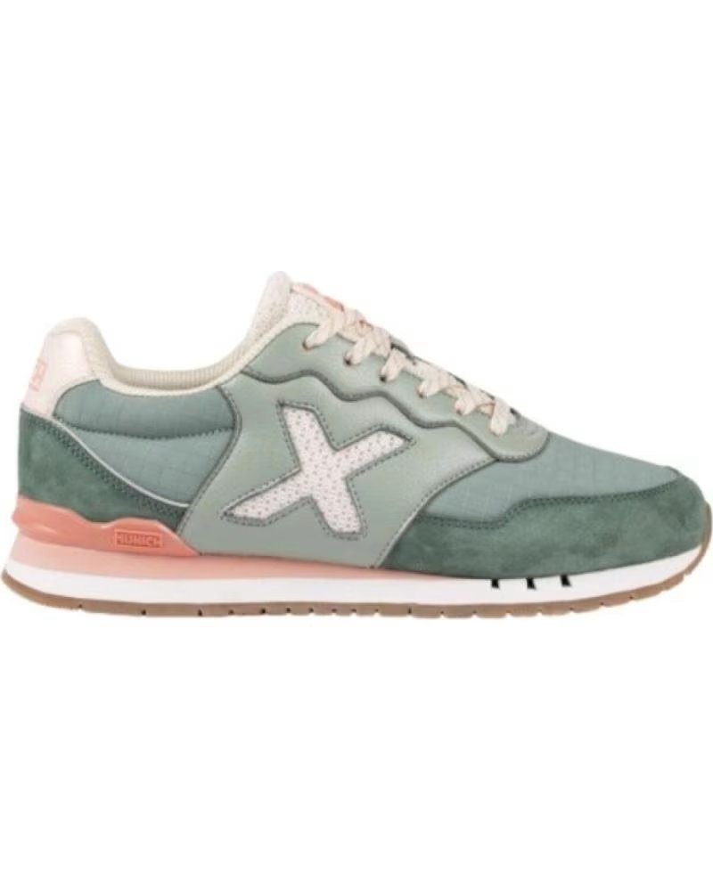 MUNICH ZAPATILLAS DASH 281 EN GRIS PARA MUJER VERDE