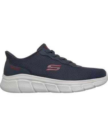 SKECHERS BOBS SPORT B FLEX GLACIAL EDGE 1173690 HERREN SNEAKER VARIOS COLORES
