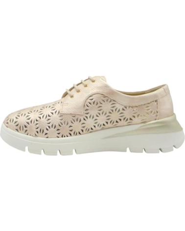 PITILLOS ZAPATO CONFORT PARA MUJER 11091 COLOR ORO METAL
