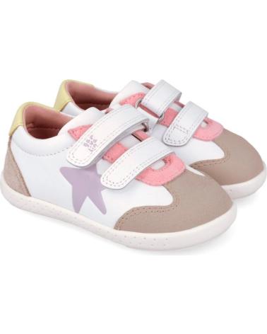 GARVALIN ZAPATILLAS BAREFOOT GARVALÍN CON ESTRELLA BLANCO-LILA