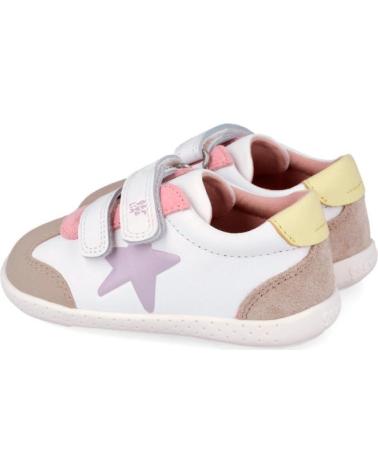 GARVALIN ZAPATILLAS BAREFOOT GARVALÍN CON ESTRELLA BLANCO-LILA