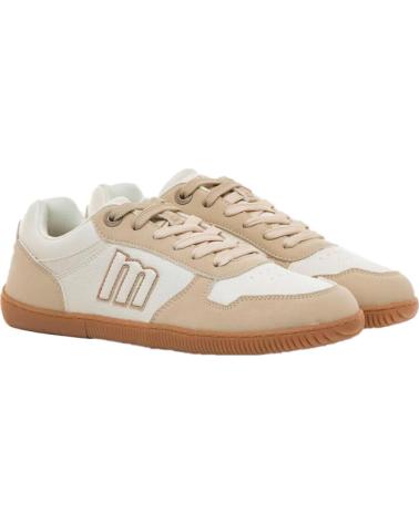 MTNG BAREFOOT MUJER MUSTANG 60840 -BEIG BLANCO