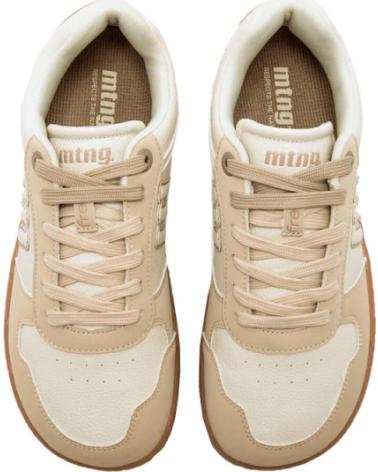 MTNG BAREFOOT MUJER MUSTANG 60840 -BEIG BLANCO
