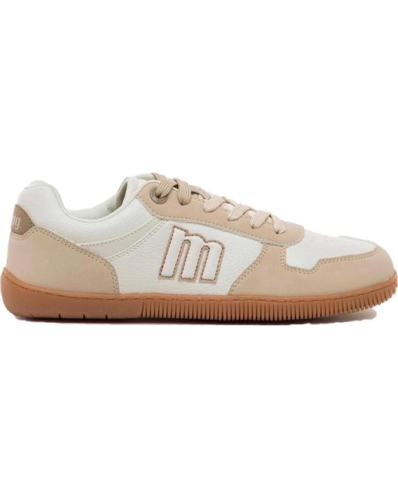 MTNG BAREFOOT MUJER MUSTANG 60840 -BEIG BLANCO
