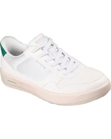 SKECHERS ZAPATILLAS 590503400027 EN BEIGE PARA UNISEX WHITE-GREEN