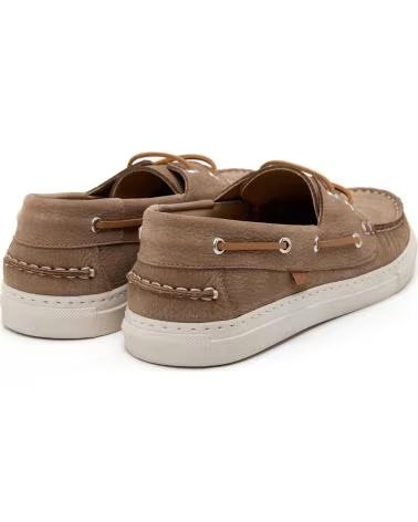 LOIS JEANS LOIS JEANS MEN´S LEATHER BOAT SHOES CAMEL