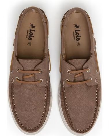 LOIS JEANS SAPATOS NÁUTICOS DE COURO LOIS PARA HOMEM CUERO