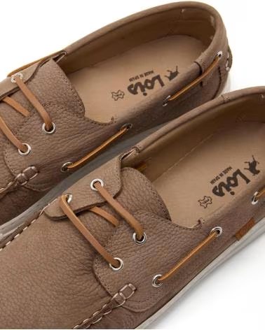 LOIS JEANS SAPATOS NÁUTICOS DE COURO LOIS PARA HOMEM CUERO