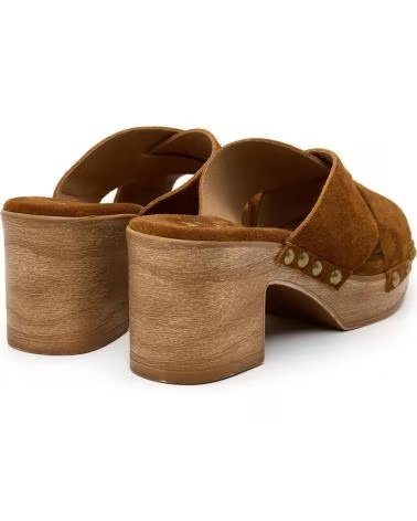 LOIS JEANS SABOTS EN DAIM LOIS ROBLE