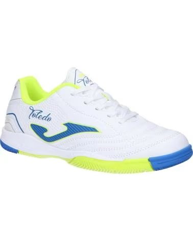 JOMA SCARPE INDOOR JOMA TOJS2602IN BIANCHE E BLU BLANCO