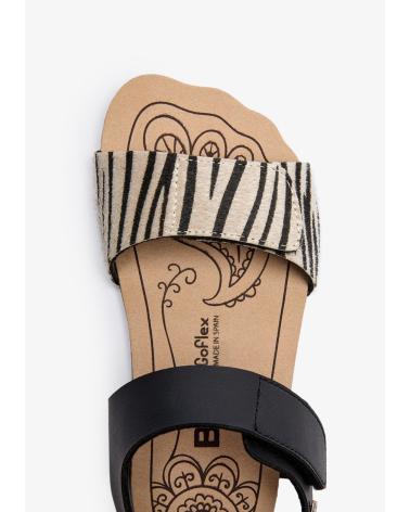 BW BREAK WALK SANDALIAS PLANAS BW 414006 CON TIRAS AJUSTABLES BLANCO