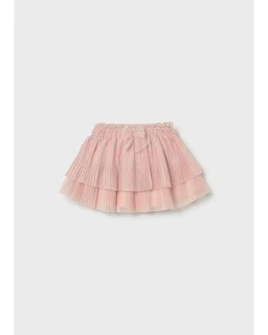 MAYORAL MAYORAL PINK TULLE SKIRT FOR GIRLS ROSA