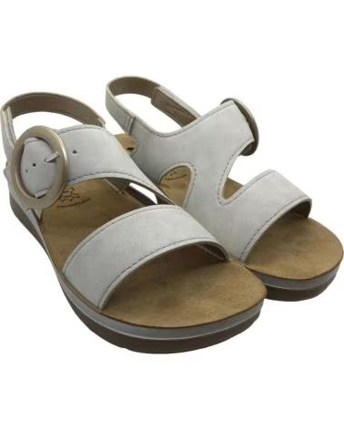 INBLU SANDÁLIA FEMININA INBLU CONFORTO FT000021 BEGE BEIGE